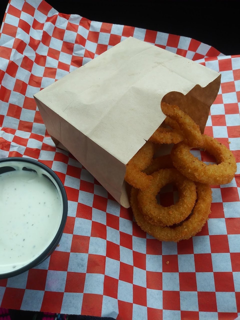 Onion Rings to Go