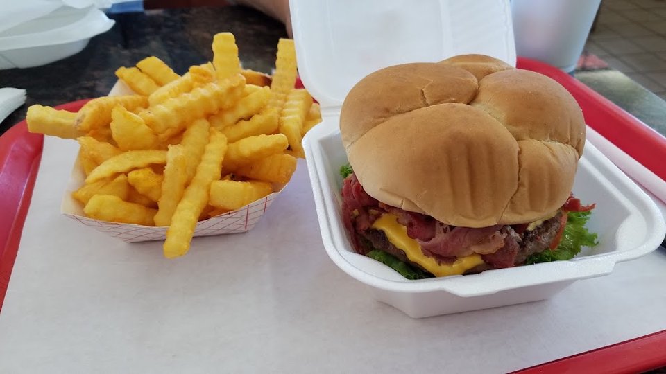 Pastrami Burger Combo